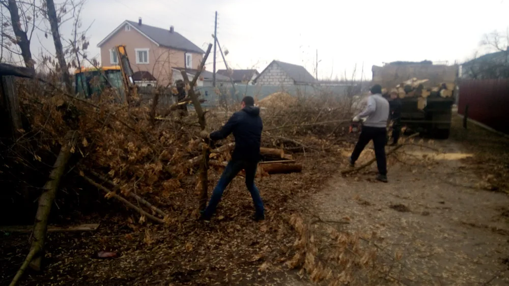 Демонтаж дома, Гавриловка