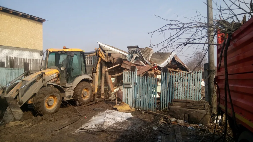 Демонтаж дома, Гавриловка