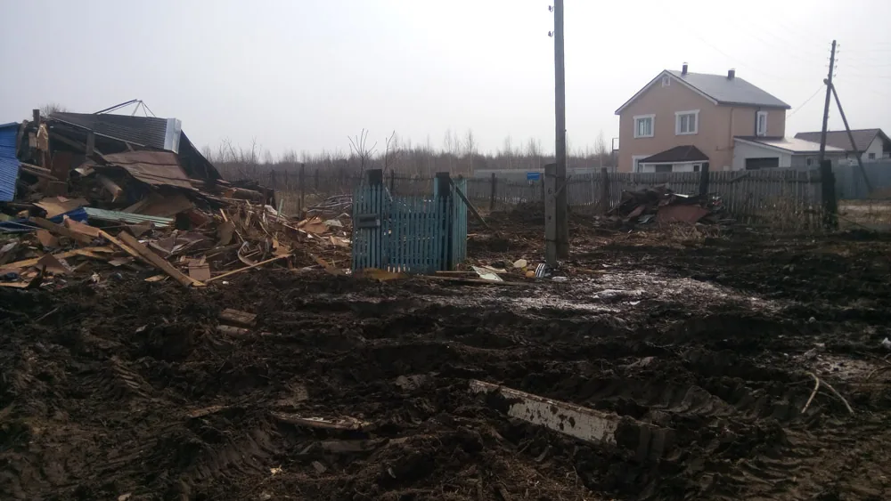 Демонтаж дома, Гавриловка