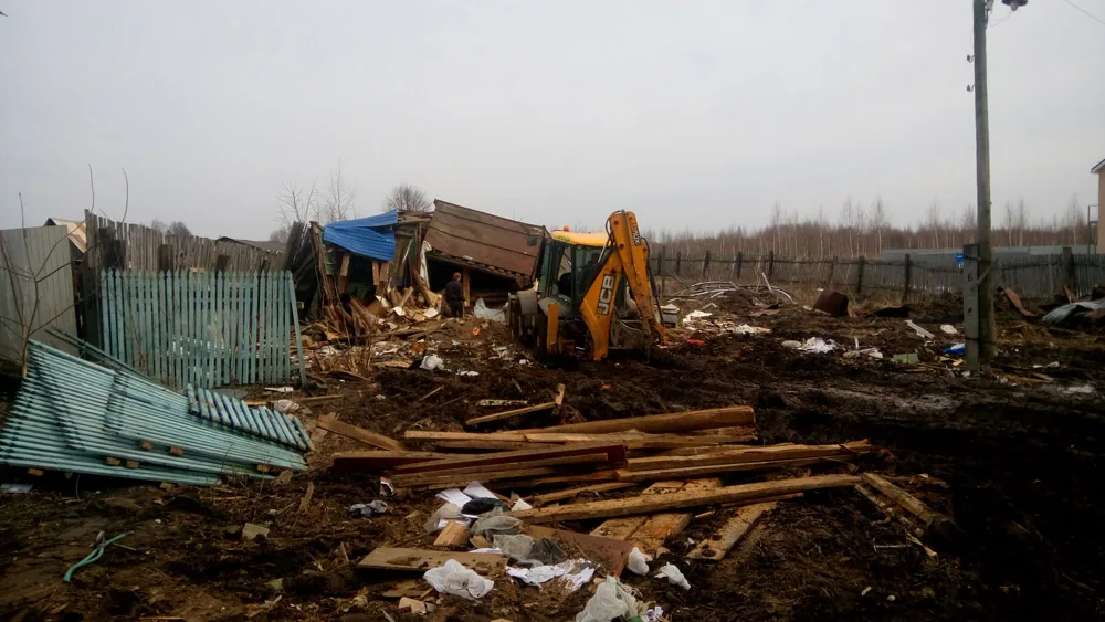 Демонтаж дома, Гавриловка
