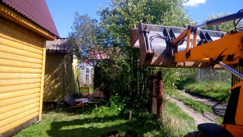 Расчистка участка, Сады арманиха