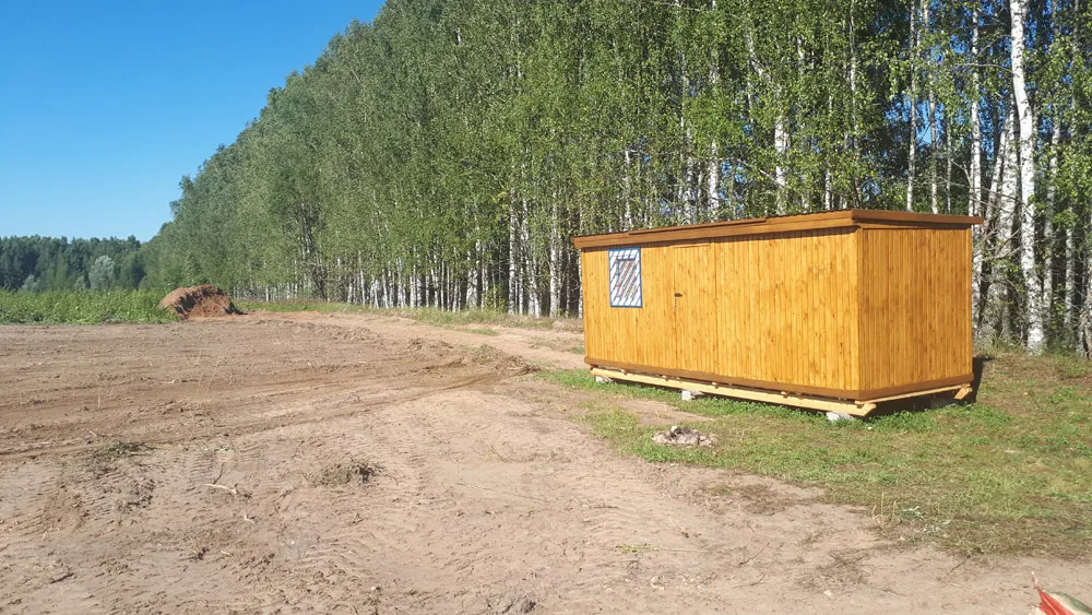 Расчистка участка, за Нижегородским кольцом, 120 км