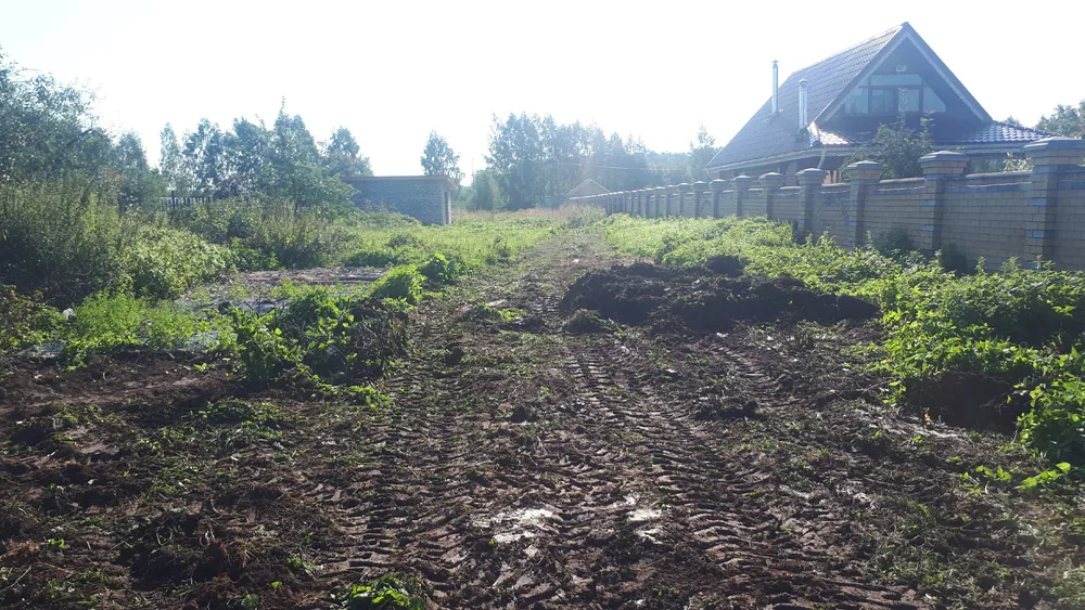 Расчистка участка, Богородский район