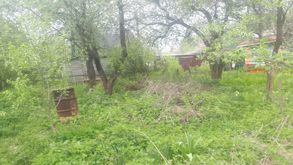 Расчистка участка, Тц мега
