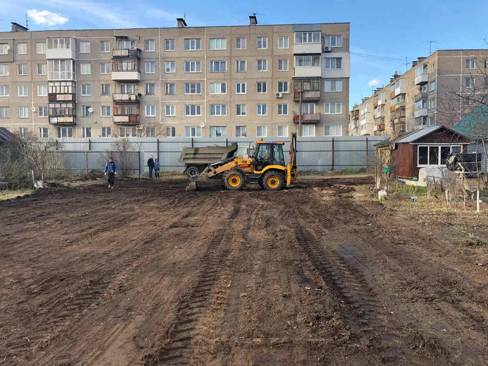 Расчистка участка, Дзержинск