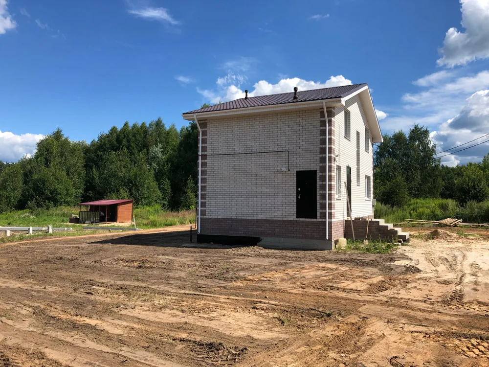 Расчистка участка, Неклюдово