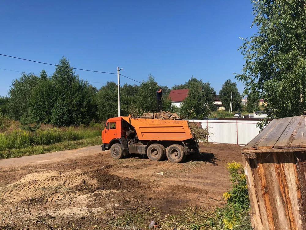 Расчистка участка, Рублевка