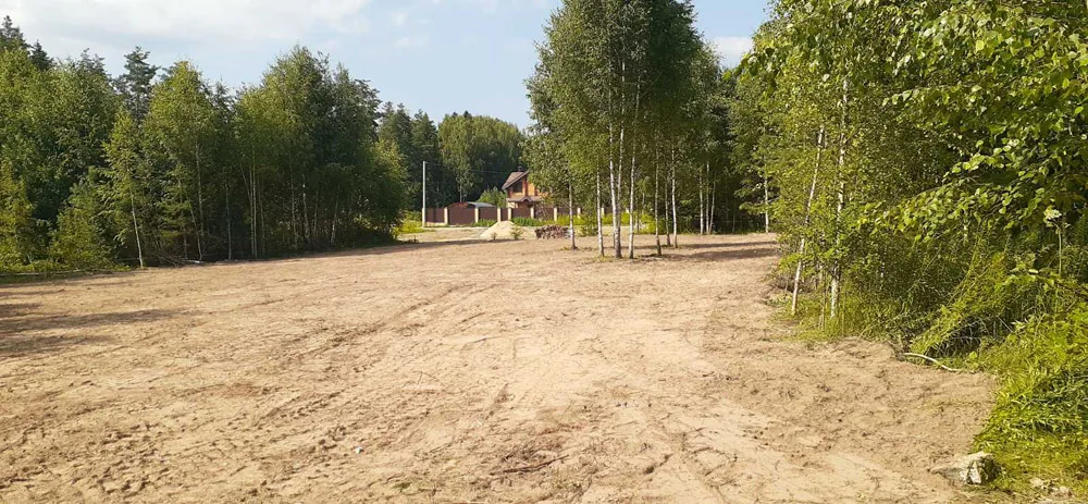Расчистка участка, Сосновый бор 2 заказ