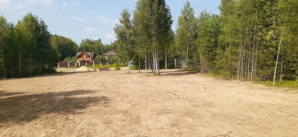 Расчистка участка, Сосновый бор 2 заказ