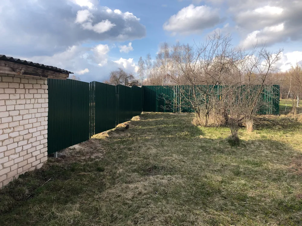 Установка забора, Заволжье