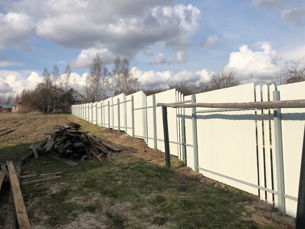 Установка забора, Заволжье