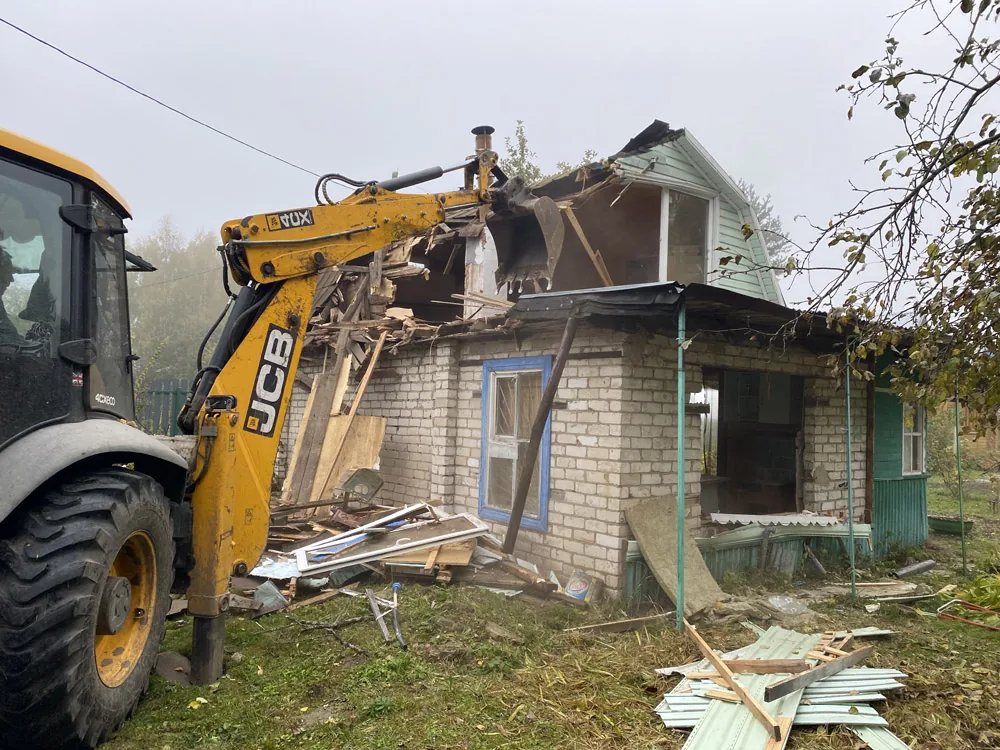 Демонтажные работы, Рекшино