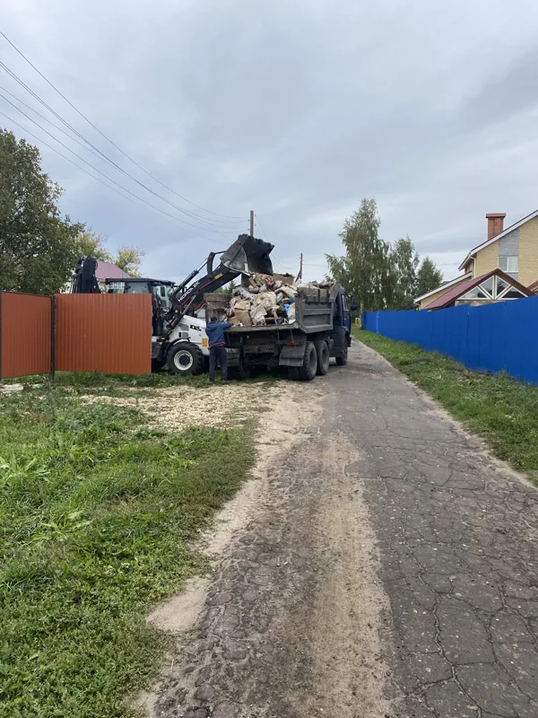 Расчистка участка, Ефимьево