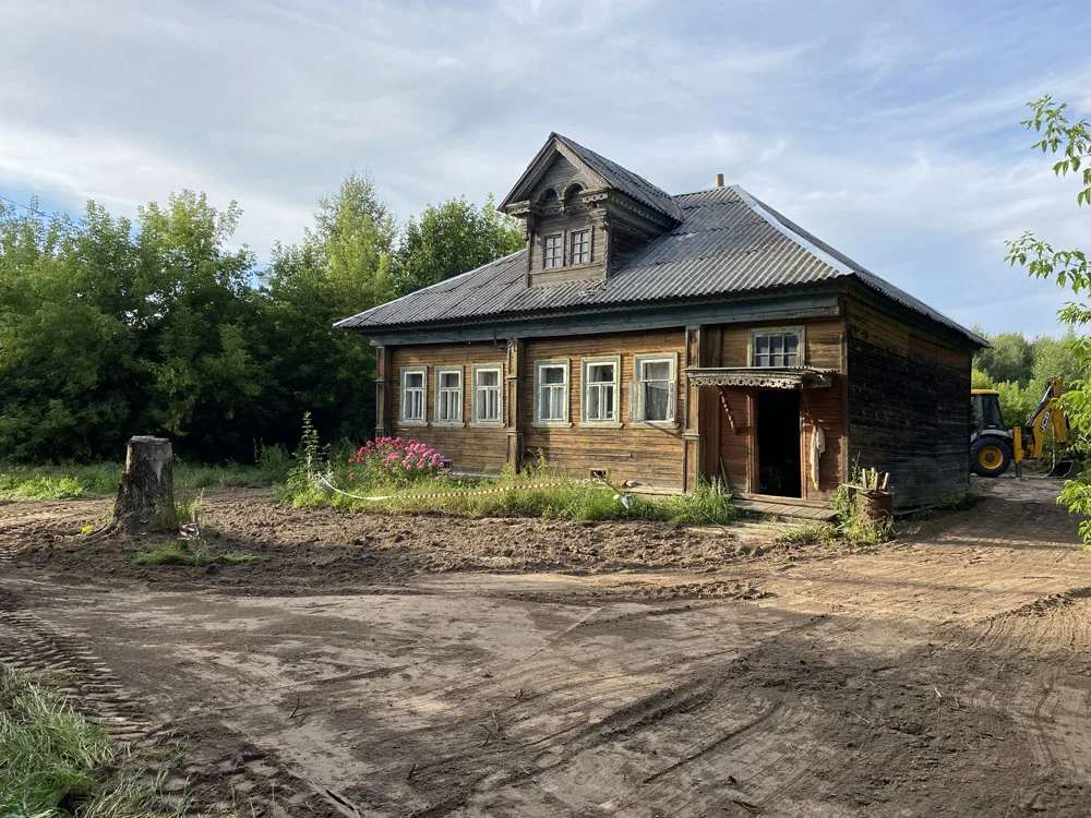 Расчистка участка, Николо-Погост