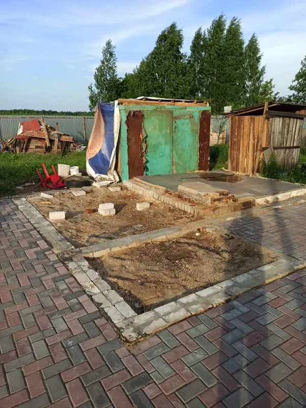 Расчистка участка, Шерстнево
