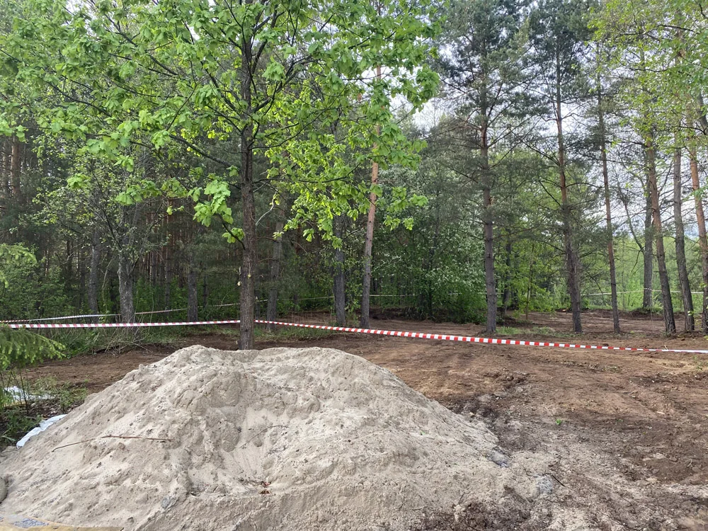 Расчистка участка, Зелёный Мыс