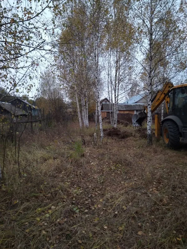 Расчистка участка, Зубаниха