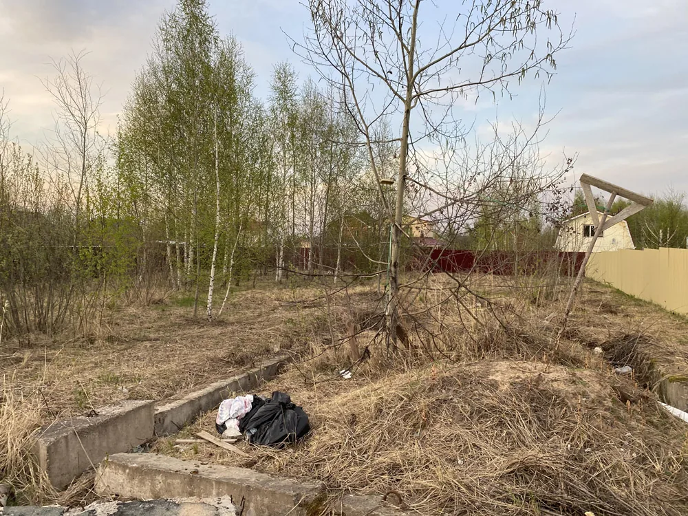 Расчистка участка, Безводное