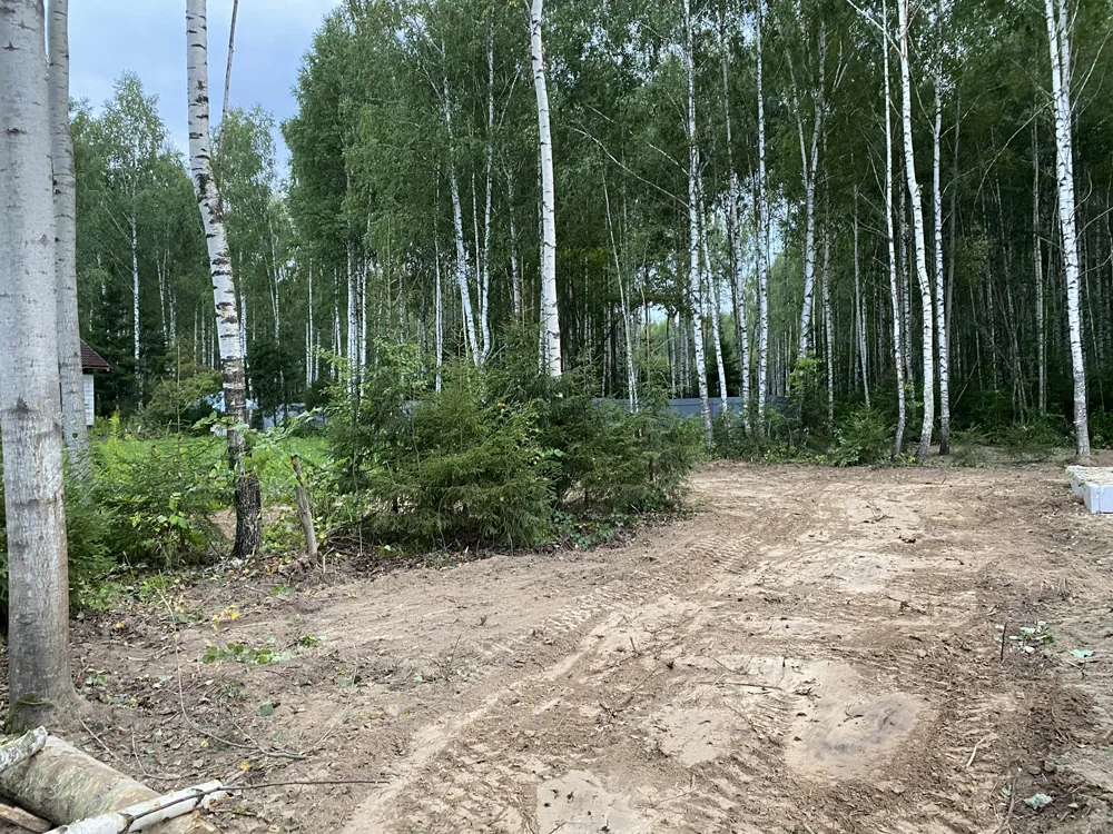 Расчистка участка, Черемисское