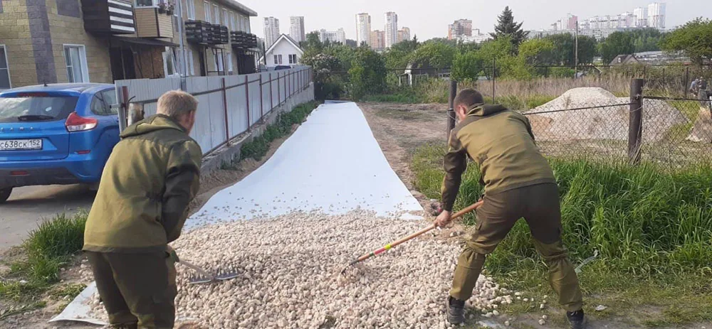Расчистка участка, Кузнечиха