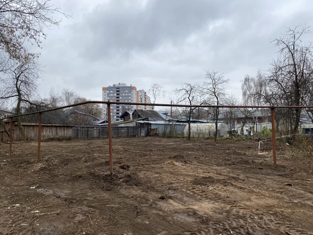 Расчистка участка, Народная