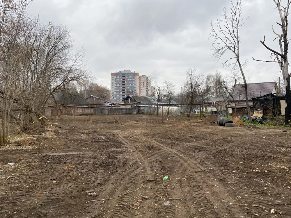 Расчистка участка, Народная