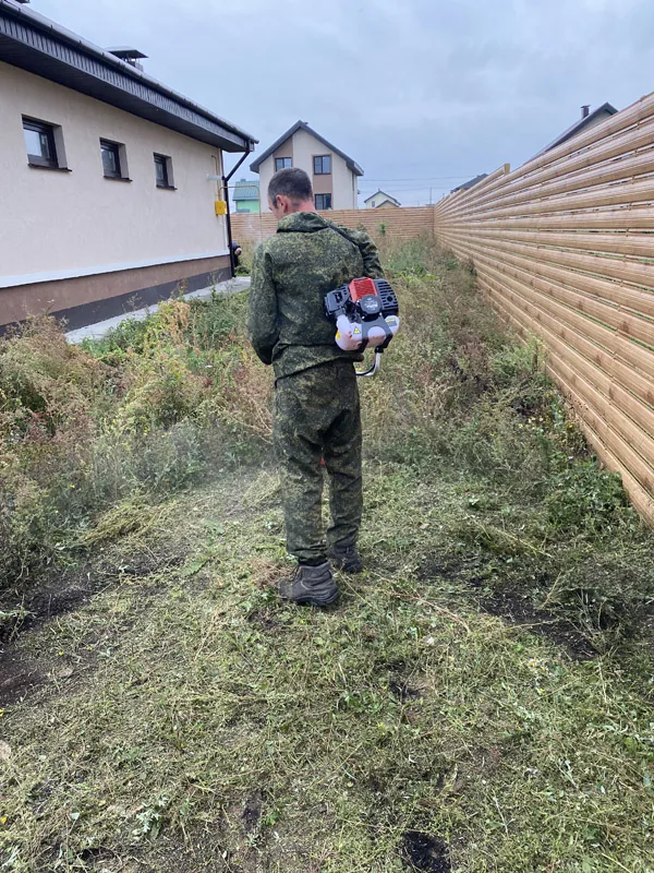 Скос травы, Бурцево