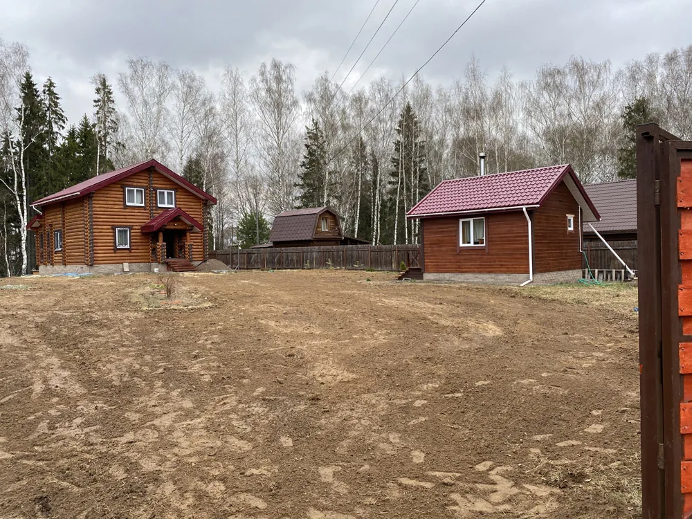 Выравнивание участка, Горьковское море, д.Андроново