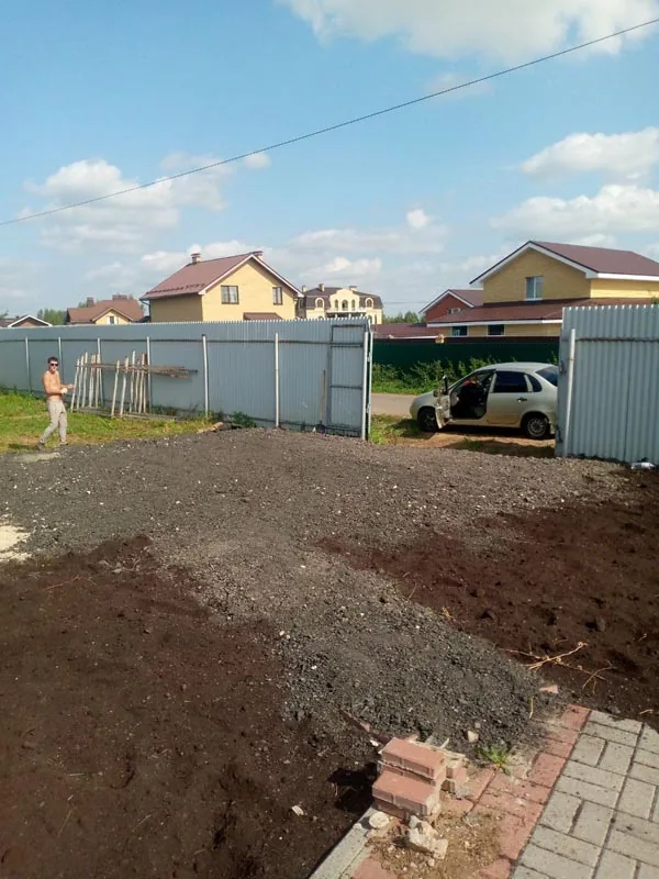 Ручная отсыпка, д.Бурцево, Нижний Новгород