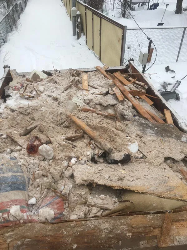 Демонтаж кирпичного дома, Дзержинск