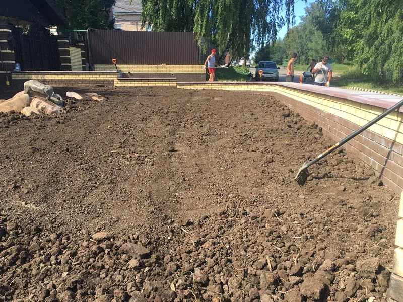 Отсыпка участка, Прибрежная Слобода